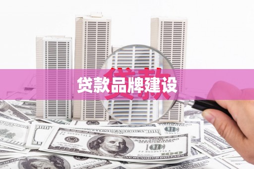 青神贷款品牌建设