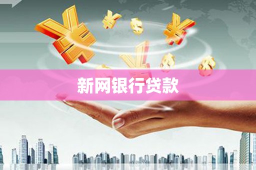 青神新网银行贷款