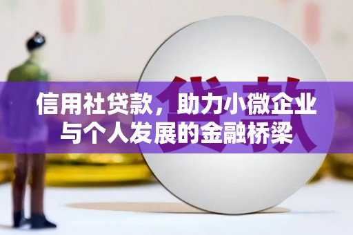 青神信用社贷款，助力小微企业与个人发展的金融桥梁