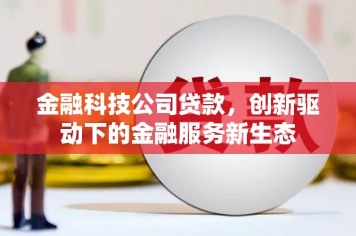 青神金融科技公司贷款，创新驱动下的金融服务新生态