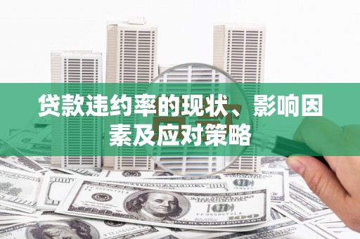 青神贷款违约率的现状、影响因素及应对策略
