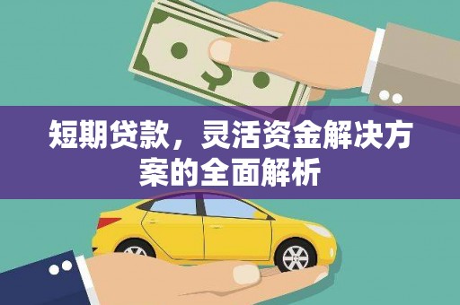 青神短期贷款，灵活资金解决方案的全面解析