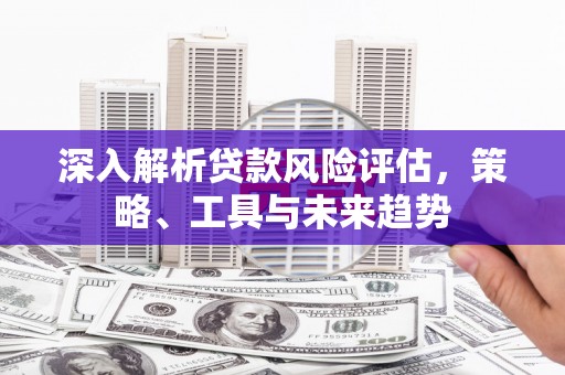青神深入解析贷款风险评估，策略、工具与未来趋势