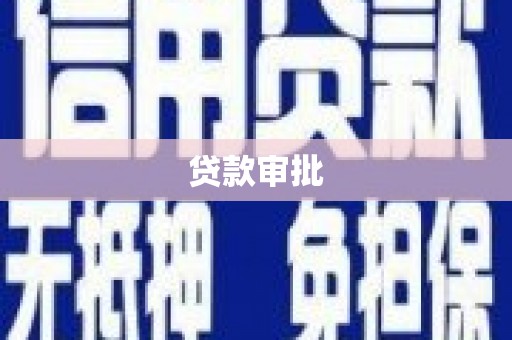 青神贷款审批