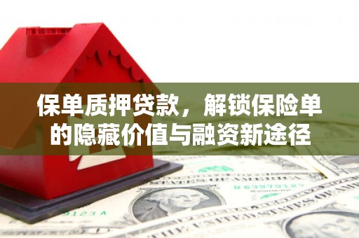 青神保单质押贷款，解锁保险单的隐藏价值与融资新途径
