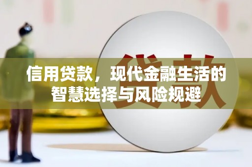青神信用贷款，现代金融生活的智慧选择与风险规避