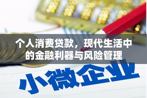 青神个人消费贷款，现代生活中的金融利器与风险管理