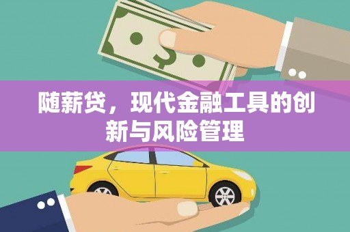 青神随薪贷，现代金融工具的创新与风险管理