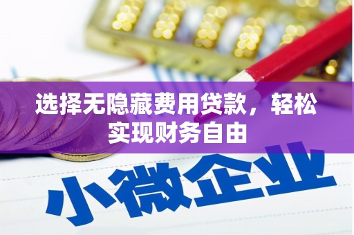 青神选择无隐藏费用贷款，轻松实现财务自由