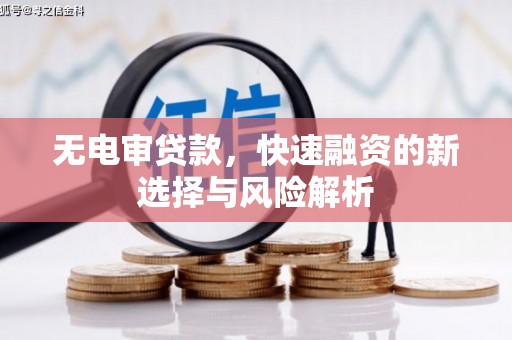 青神无电审贷款，快速融资的新选择与风险解析