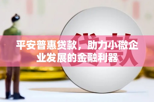 青神平安普惠贷款，助力小微企业发展的金融利器