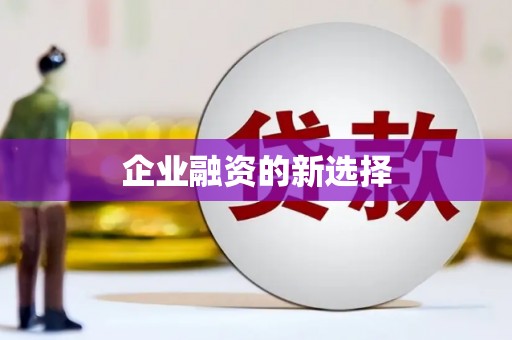 青神企业融资的新选择