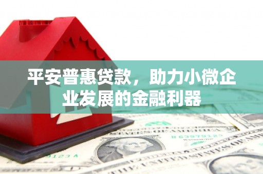 青神平安普惠贷款，助力小微企业发展的金融利器
