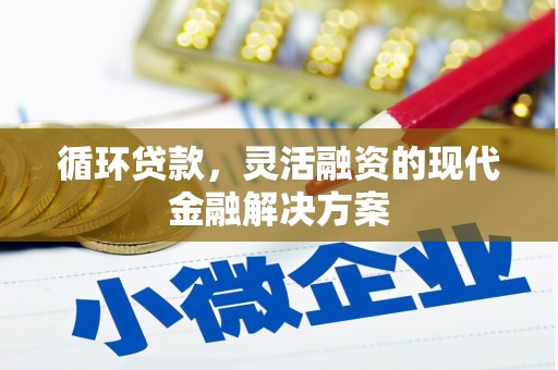 青神循环贷款，灵活融资的现代金融解决方案