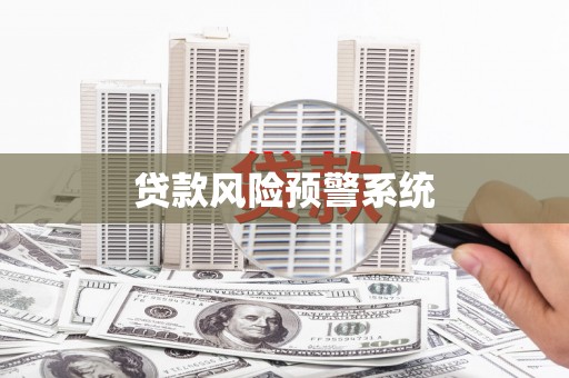 青神贷款风险预警系统