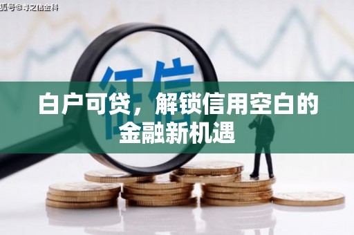 青神白户可贷，解锁信用空白的金融新机遇