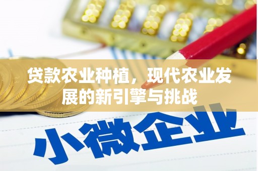 青神贷款农业种植，现代农业发展的新引擎与挑战
