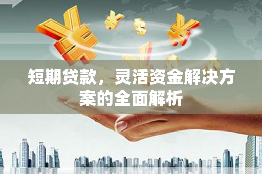 青神短期贷款，灵活资金解决方案的全面解析
