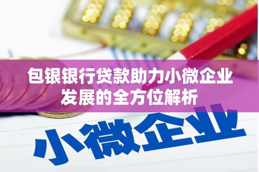 青神包银银行贷款助力小微企业发展的全方位解析