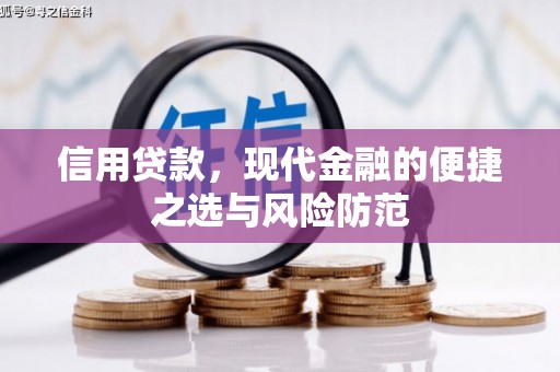 青神信用贷款，现代金融的便捷之选与风险防范