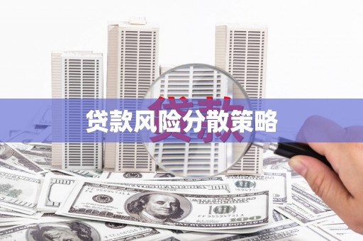 青神贷款风险分散策略