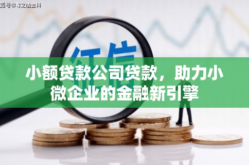 青神小额贷款公司贷款，助力小微企业的金融新引擎