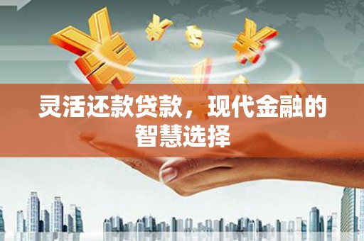 青神灵活还款贷款，现代金融的智慧选择