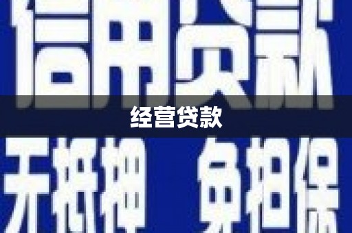 青神经营贷款