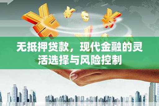青神无抵押贷款，现代金融的灵活选择与风险控制