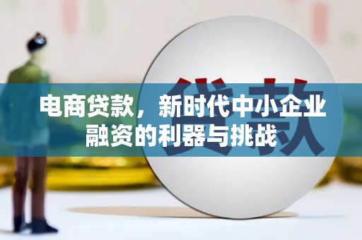 青神电商贷款，新时代中小企业融资的利器与挑战