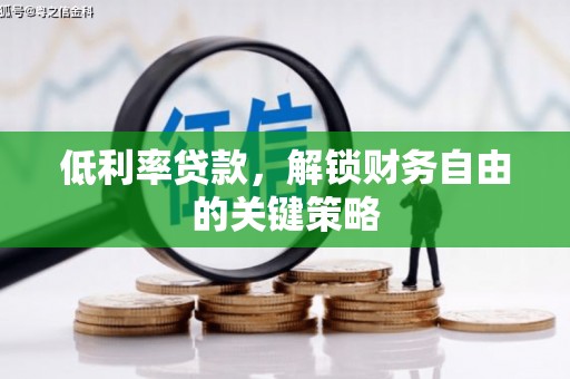 青神低利率贷款，解锁财务自由的关键策略
