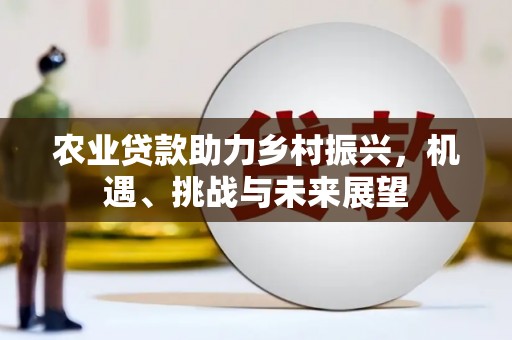 青神农业贷款助力乡村振兴，机遇、挑战与未来展望