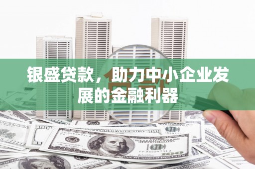 青神银盛贷款，助力中小企业发展的金融利器