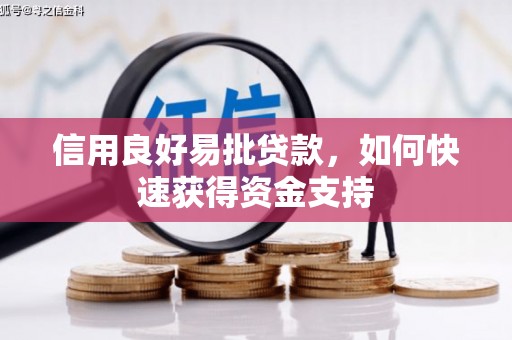 青神信用良好易批贷款，如何快速获得资金支持