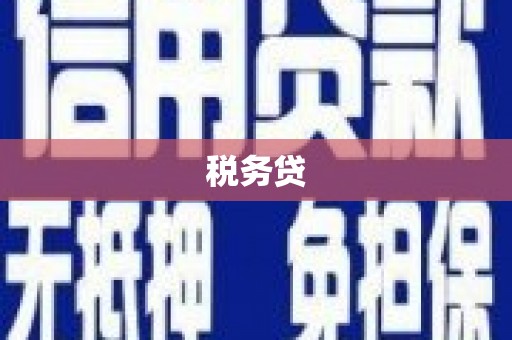 青神税务贷