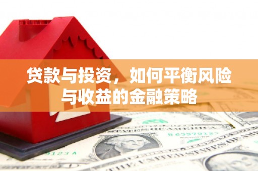 青神贷款与投资，如何平衡风险与收益的金融策略