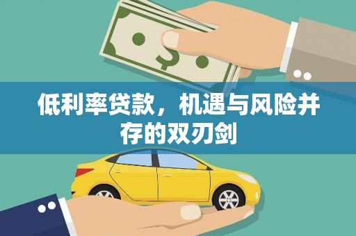 青神低利率贷款，机遇与风险并存的双刃剑