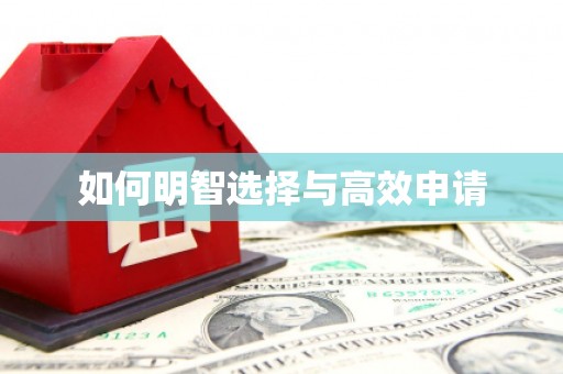 青神如何明智选择与高效申请