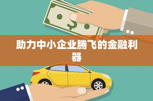 青神助力中小企业腾飞的金融利器