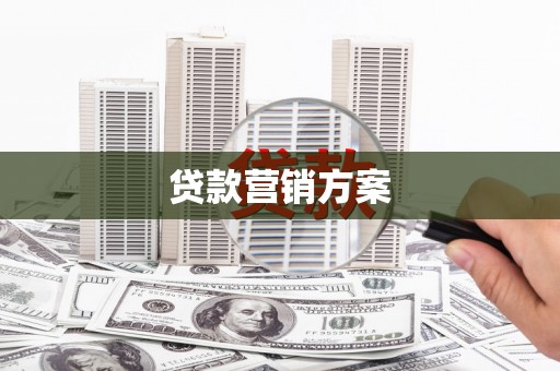 青神贷款营销方案